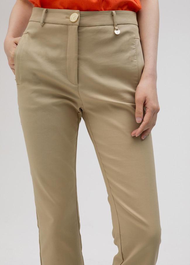 Pantalon straight chino