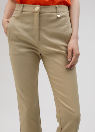 Pantalon straight chino