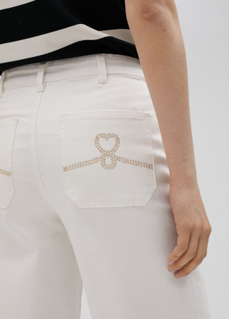 Jeans gerade geschnitten