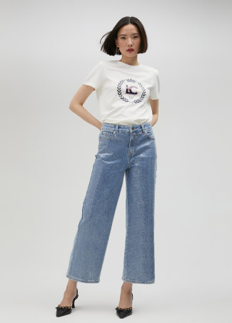 T-shirt com logótipo