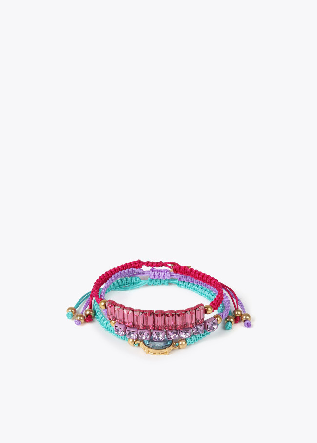 Lot de bracelets macramé