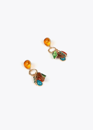 Pendientes piezas de colores