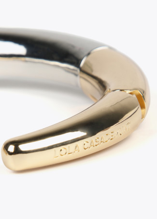 Collier ras-du-cou bicolore