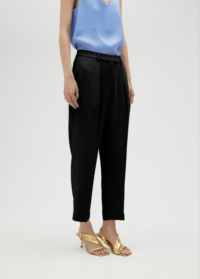 Pantalon fluide nude