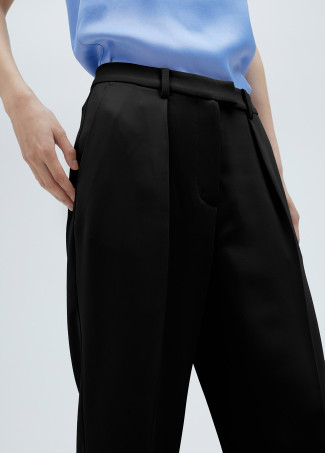 Pantalon fluide nude