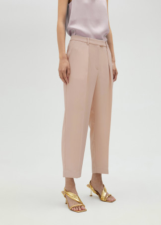 Pantalon fluide nude