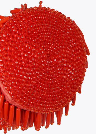 Bolsito pedrería efecto coral