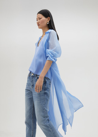 Organza-Trenchcoat