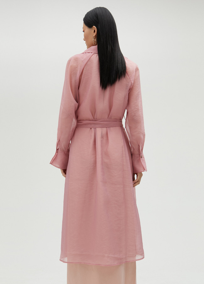 Organza-Trenchcoat