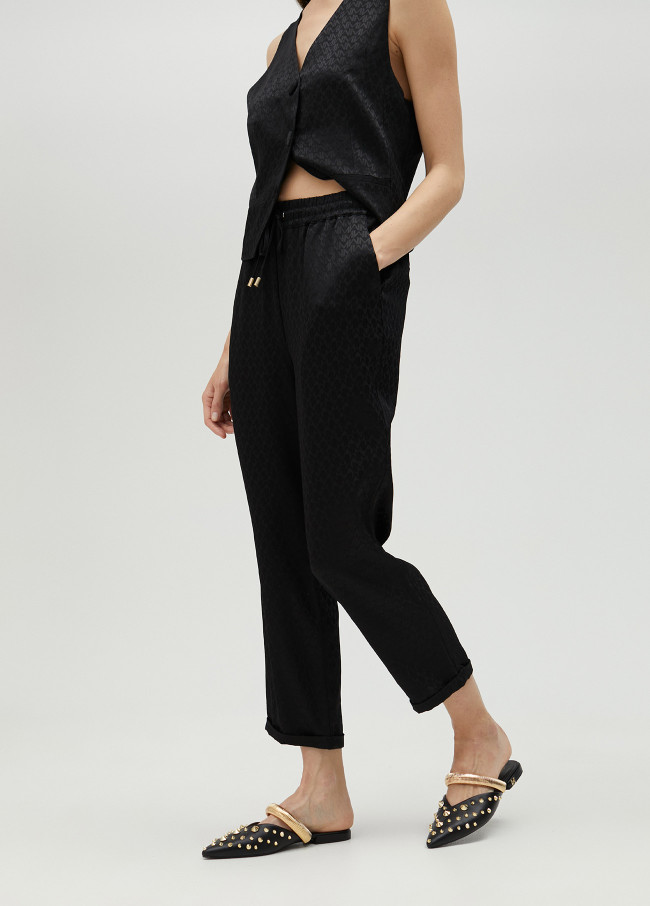 Pantalon jogger logo