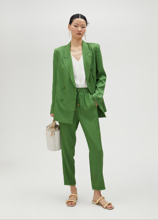 Joggerhose mit Logoprint