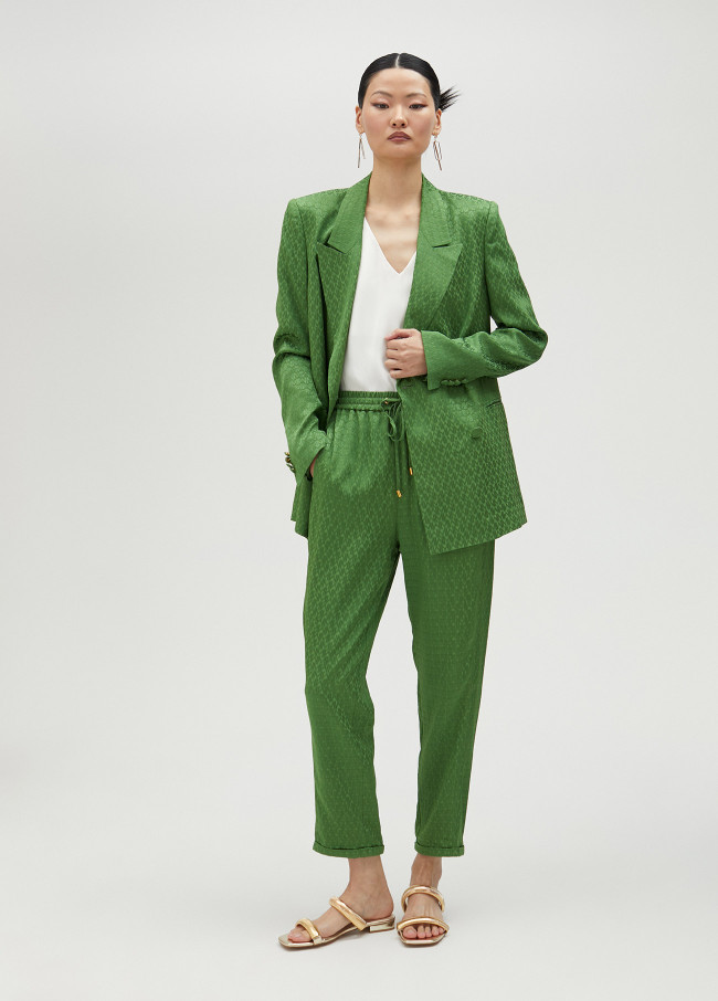 Joggerhose mit Logoprint