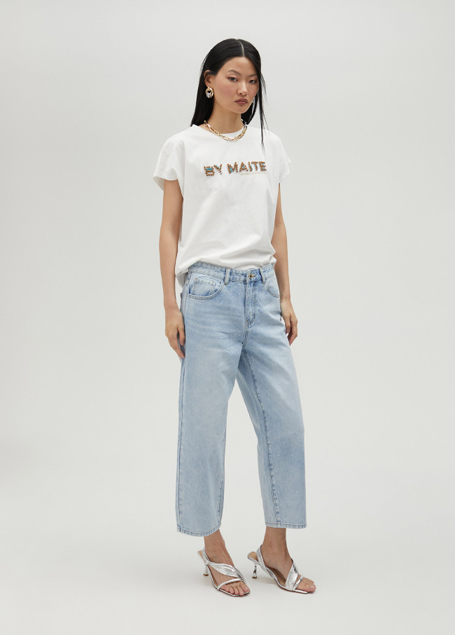 T-shirt blanc BY MAITE
