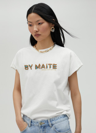 White BY MAITE T-shirt