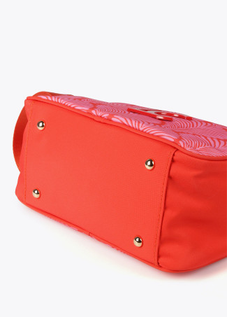 Neceser nylon estampado conchas