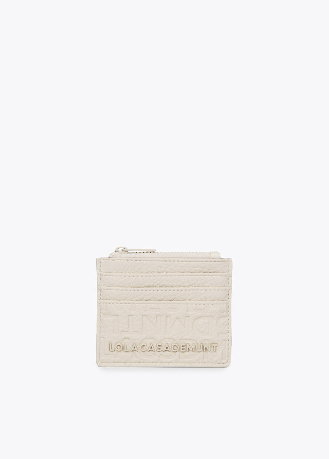 Monogrammed card holder