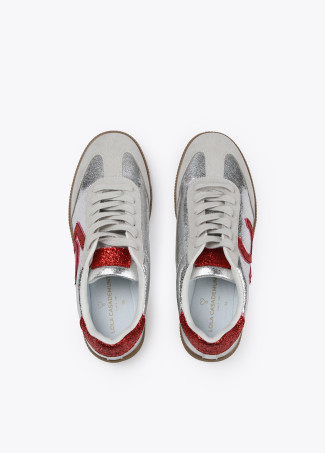 Sneaker metallisiert und LC-Glitzer