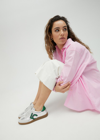 Sneakers metallizzate e LC glitter