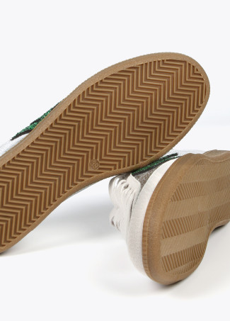 Sneaker metallisiert und LC-Glitzer