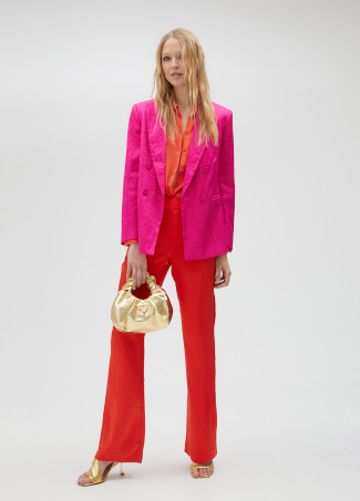 Rough textured blazer