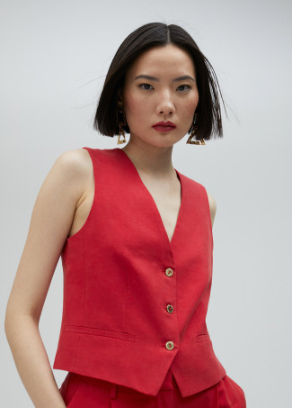 Tencel waistcoat