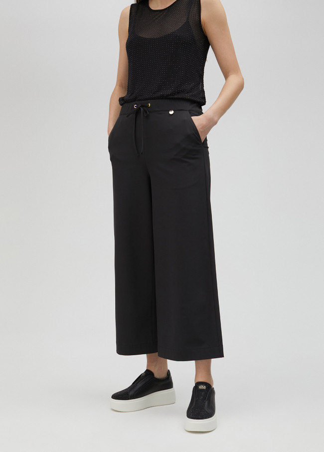 Gerade geschnitten Hose aus Funktionsstoff