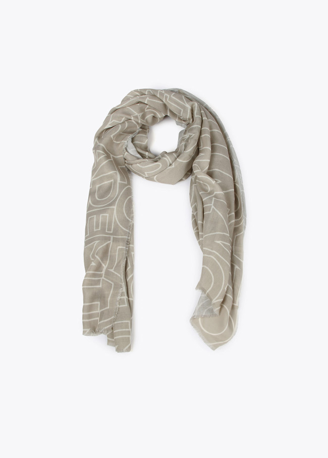 Foulard monogramme