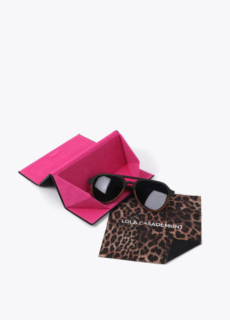 Gafa aviador montura de madera