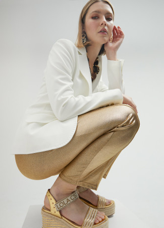 Zeppe dettagli metallizzati