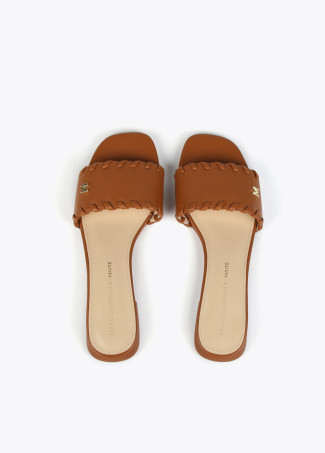 Sliders with braided detail