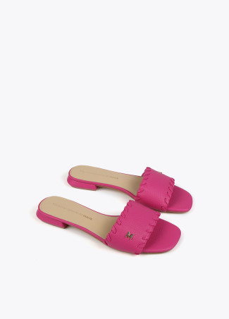 Sliders with braided detail