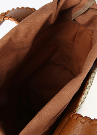 Sac cabas en palmier