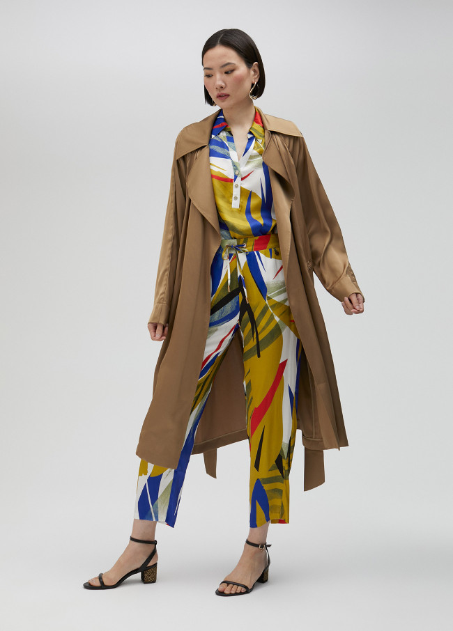 Tropical print shirt