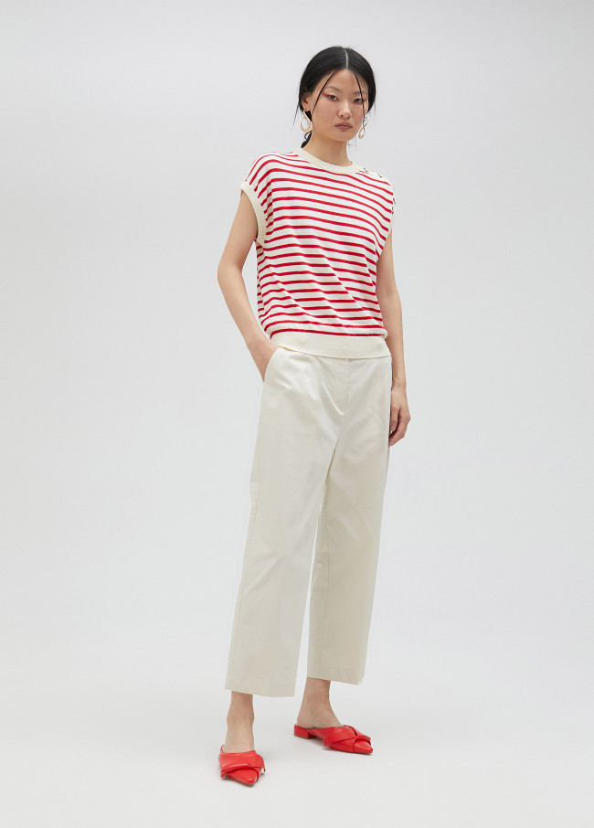 Pantaloni in tessuto sartoriale