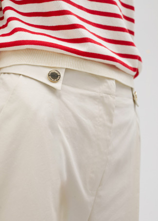 Pantaloni in tessuto sartoriale