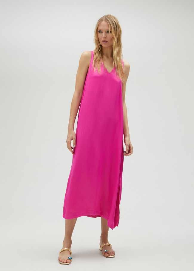 Midikleid mit Trägern