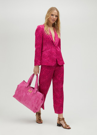 Blazer imprimé animal