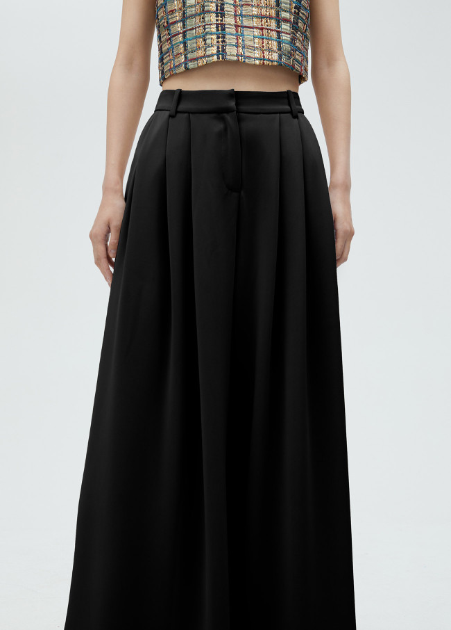 Pantalón palazzo con pinzas
