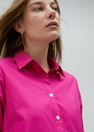 Kleid mit Strass-Detail an den Ärmeln