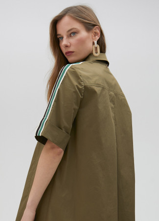 Vestido midi camisero