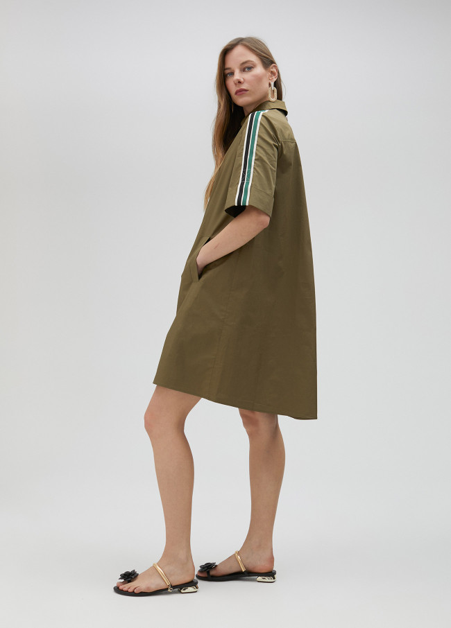 Robe chemise midi