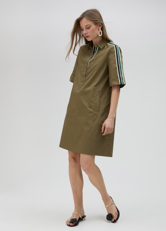 Vestido midi camisero