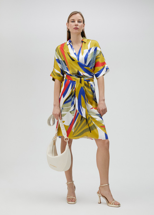 Short printed dress