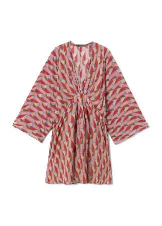 Kurzes, fließendes Kleid