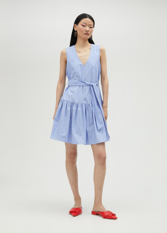 Robe courte avec strass