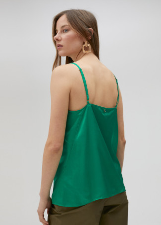 Satin top