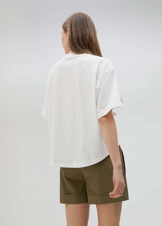T-shirt détail strass