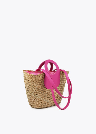 Large studded tote bag