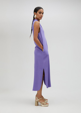 Robe longue fluide