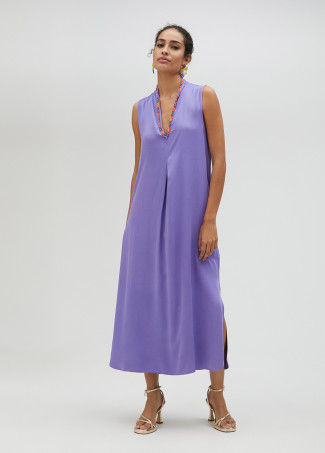 Vestido largo fluido